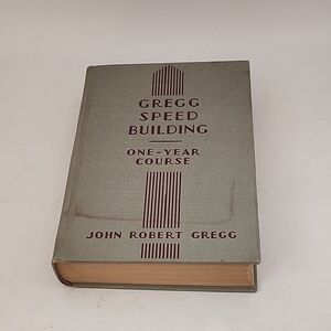 Vintage 1948 Gregg Speed Building One Year Course By John Robert Gregg